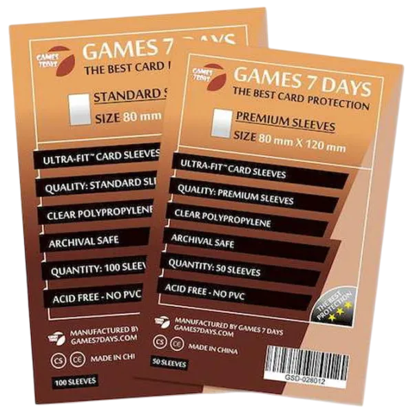 Настольная игра Games 7 Days Ultra-Fit 6+/ Протекторы для карт photo 2