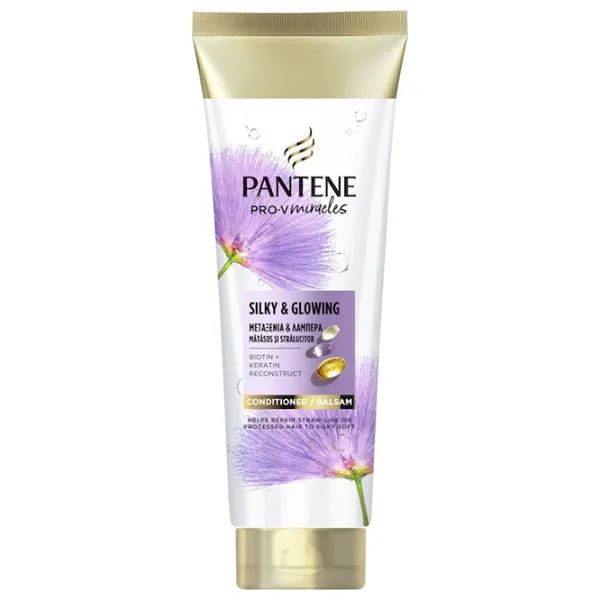 Бальзам Pantene Silky & Glowing 0.16л photo 1
