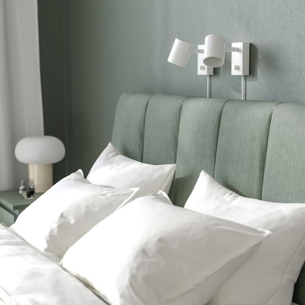 Кровать Ikea Tallasen Valevag 160 x 200 см / Металл / Зеленый photo 9