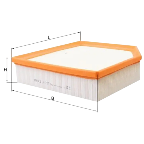 Воздушный фильтр Mahle LX 3527  MHL-LX 3527 photo 2 Воздушный фильтр Mahle LX 3527  MHL-LX 3527 photo 2