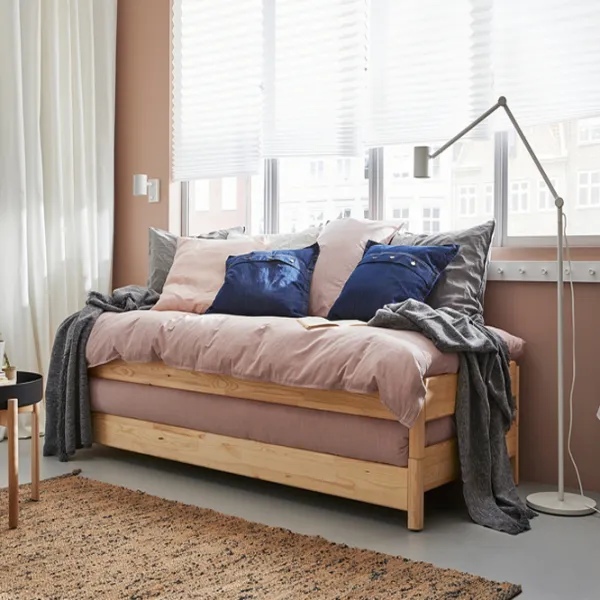 Кровать Ikea Utaker Afjall 2 80 x 200 cm / Массив / Wood photo 9