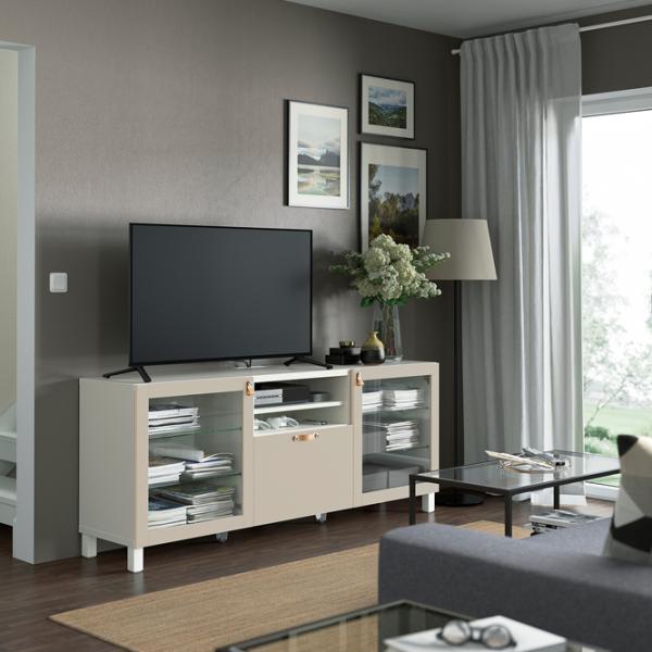 Тумба под телевизор Ikea Besta 74 x 180 x 42см / ДСП photo 2 Тумба под телевизор Ikea Besta 74 x 180 x 42см / ДСП photo 2
