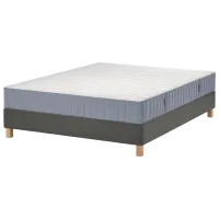 Кровать Ikea Lyngor/Valevag/Burfjord Extra 160 x 200 см / Массив / Черный