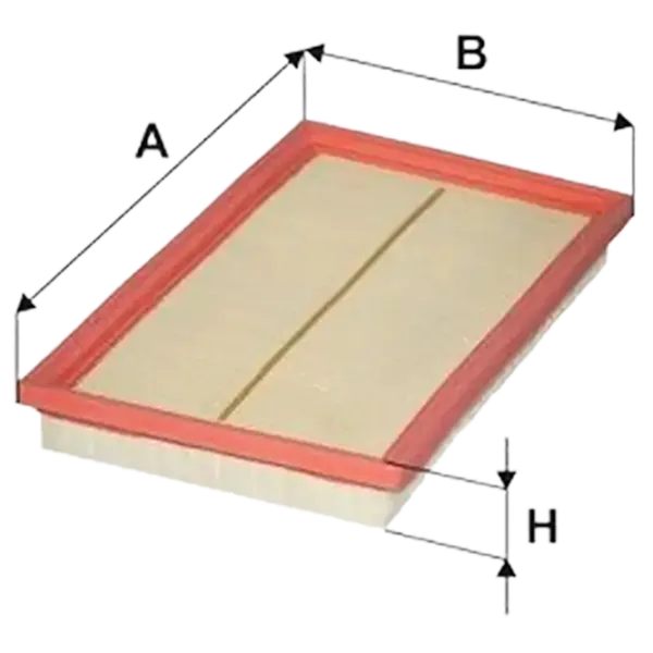 Воздушный фильтр Wix Filters WA9464 WX-WA9464 photo 1