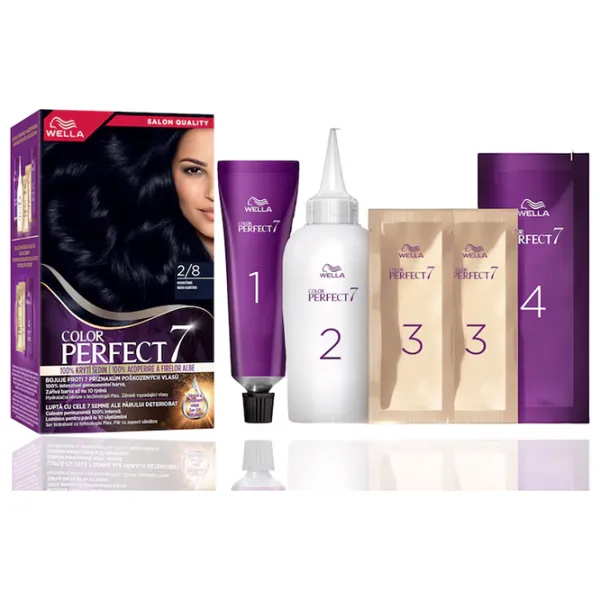 Краска для волос Wella Color Perfect Код цвета: 2/8, 0.135л photo 2