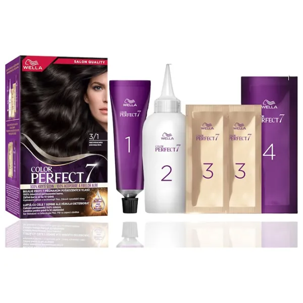 Краска для волос Wella Color Perfect Код цвета: 3/1, 0.135л photo 2 Краска для волос Wella Color Perfect Код цвета: 3/1, 0.135л photo 2