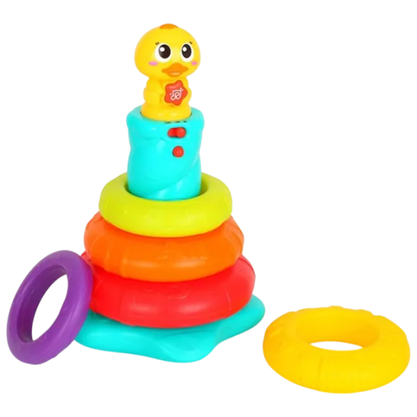 Развивающий набор Hola Toys Little Rainbow Duck Stacking Toy 0.6+/ Развитие photo 2 Развивающий набор Hola Toys Little Rainbow Duck Stacking Toy 0.6+/ Развитие photo 2