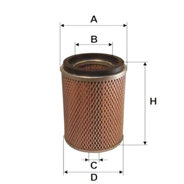 Filtru de aer Wix Filters WA6112 WX-WA6112 photo 1