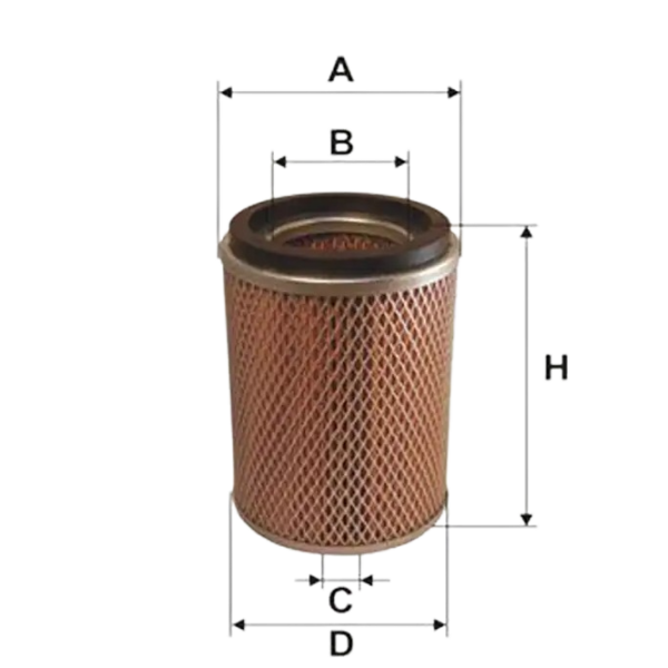 Filtru de aer Wix Filters WA6112 WX-WA6112 photo 1