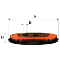 Filtru de aer Wix Filters WA6303 WX-WA6303