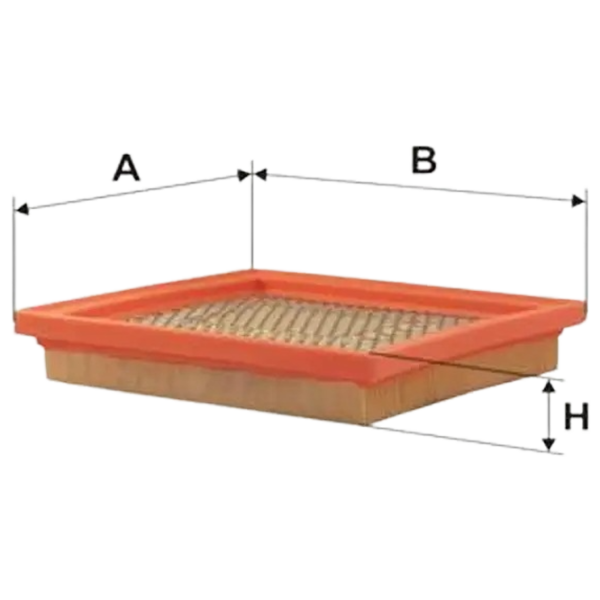 Filtru de aer Wix Filters WA6305 WX-WA6305 photo 1