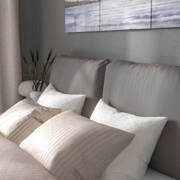 Pat Ikea Sagesund/Lindbaden 140 x 200 cm / Furnir / Brown photo 5