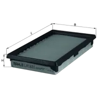 Воздушный фильтр Mahle LX 1631 MHL-LX 1631