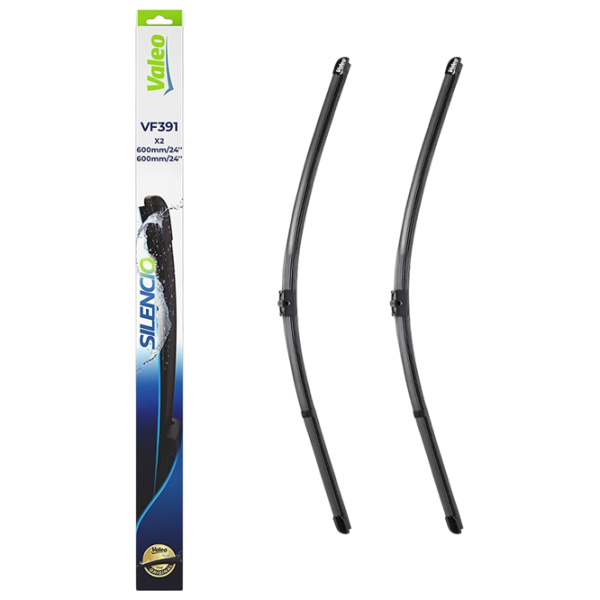 Ștergător parbriz Față Mercedes-Benz 2012 - 2017 (Silencio Flat VF391) Valeo / 24" + 24" / 600 mm + 600 mm photo 2 Ștergător parbriz Față Mercedes-Benz 2012 - 2017 (Silencio Flat VF391) Valeo / 24" + 24" / 600 mm + 600 mm photo 2