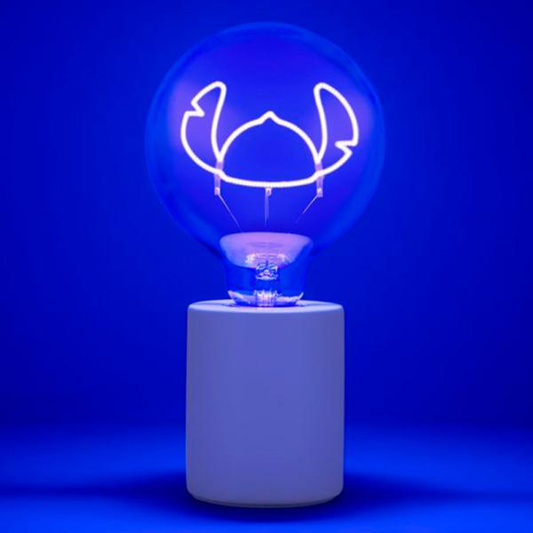 Настольная лампа фан Paladone Stitch LED Neon Bulb Белый photo 3