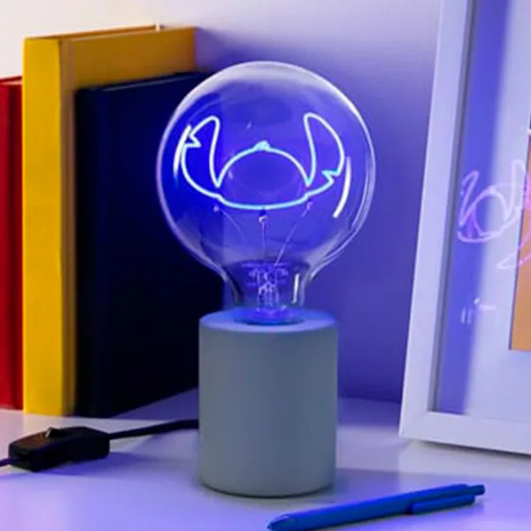 Настольная лампа фан Paladone Stitch LED Neon Bulb Белый photo 4