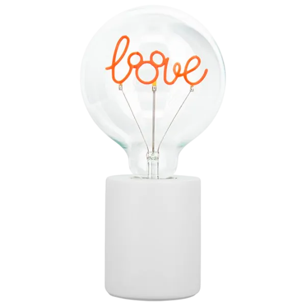 Настольная лампа фан Paladone Mickey LED Neon Bulb Белый photo 1
