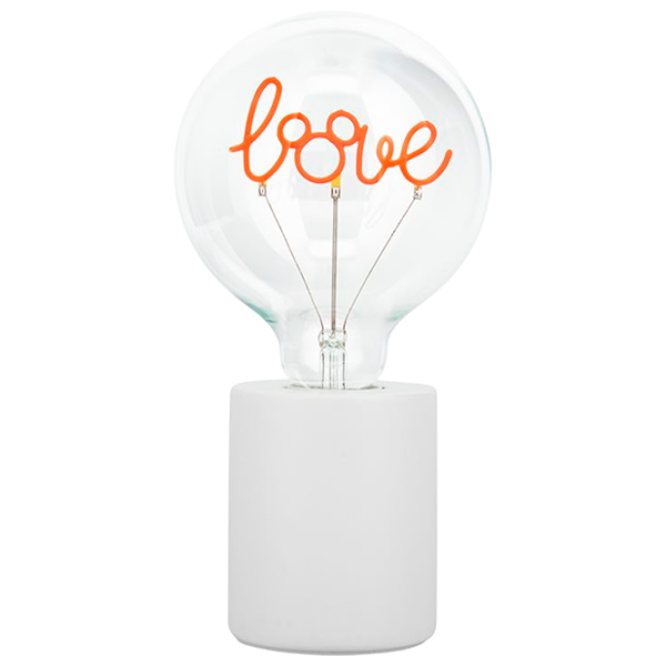 Настольная лампа фан Paladone Mickey LED Neon Bulb Белый photo 1