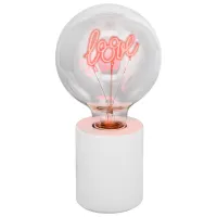 Lampă de masă fan Paladone Mickey LED Neon Bulb White photo 2