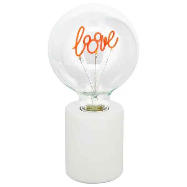 Настольная лампа фан Paladone Mickey LED Neon Bulb Белый photo 3