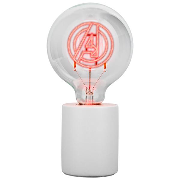 Настольная лампа фан Paladone Avengers LED Neon Bulb Белый photo 2