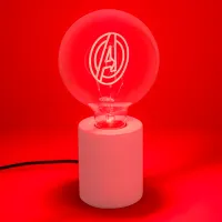 Настольная лампа фан Paladone Avengers LED Neon Bulb Белый photo 3