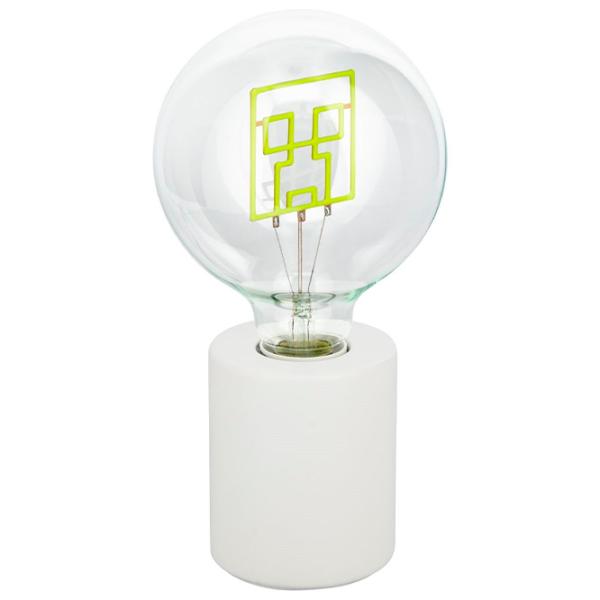 Lampă de masă fan Paladone Creeper LED Neon Bulb White photo 2