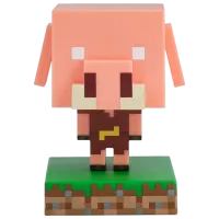 Lampă de masă fan Paladone Piglin Icon Light Cream