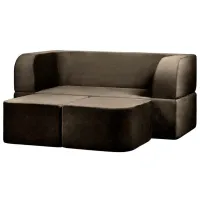 Canapea Edka Vega (01237400) Stofă / Dark Brown photo 2