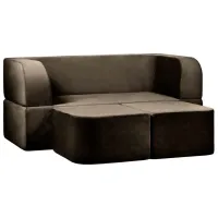 Canapea Edka Vega (01237400) Stofă / Dark Brown photo 3