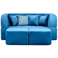 Canapea Edka Vega (01237400) Stofă / Acquamarine