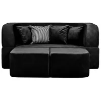 Canapea Edka Vega (01237400) Stofă / Black