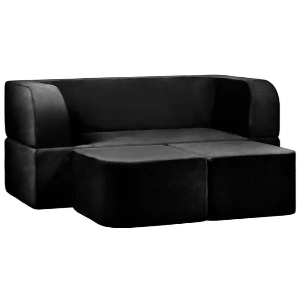 Canapea Edka Vega (01237400) Stofă / Black photo 2