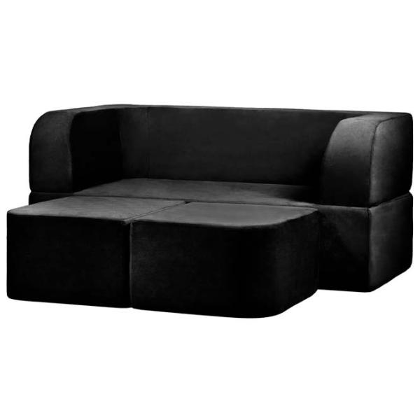 Canapea Edka Vega (01237400) Stofă / Black photo 3