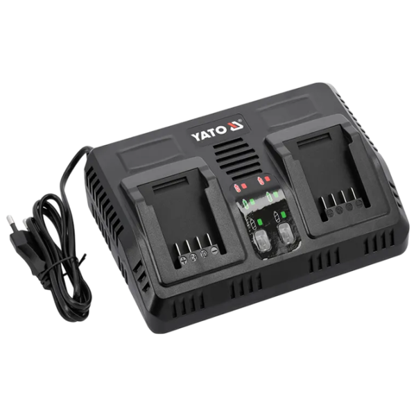Încărcător pentru instrumente Yato YT828499 Li-Ion / 9 Ah / 18 V photo 2 Încărcător pentru instrumente Yato YT828499 Li-Ion / 9 Ah / 18 V photo 2