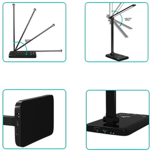 Lampă de masă Desk lamp PH376 Black photo 3
