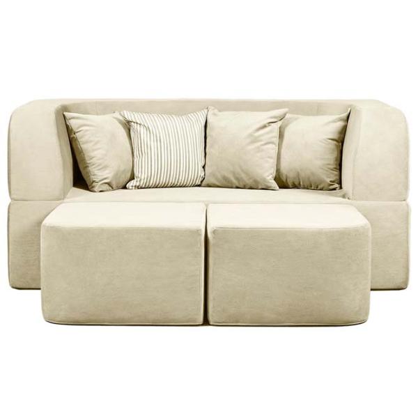 Canapea Edka Vega (01237400) Stofă / Cream photo 1