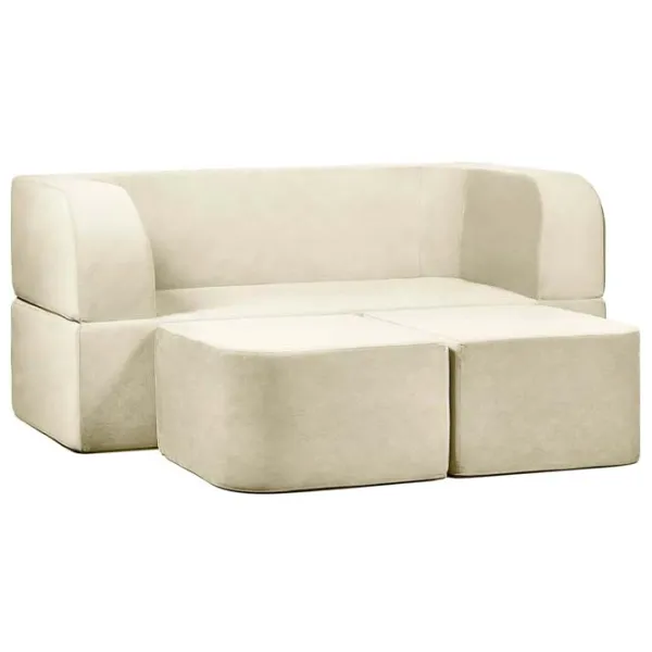 Canapea Edka Vega (01237400) Stofă / Cream photo 4