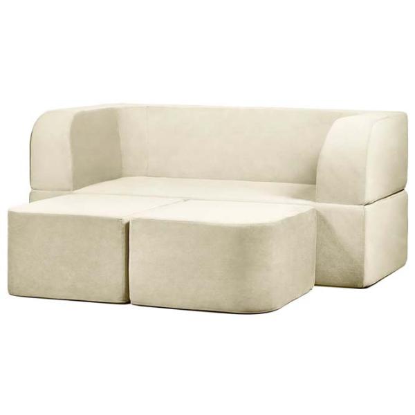 Canapea Edka Vega (01237400) Stofă / Cream photo 5