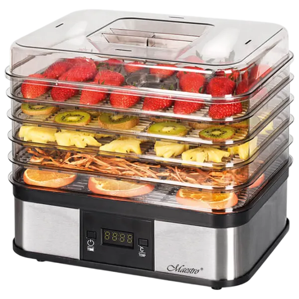 Uscător de fructe și legume Maestro MR-767 245 W / White photo 1
