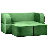 Canapea Edka Vega (01237399) Stofă / Green photo 3