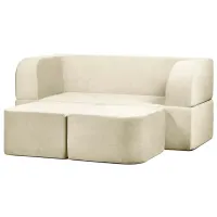 Canapea Edka Vega (01237399) Stofă / Cream photo 4