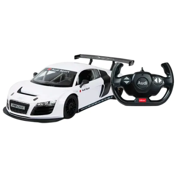 Mașină Rastar Audi R8 56100  / 2.4 GHz / Red White photo 3
