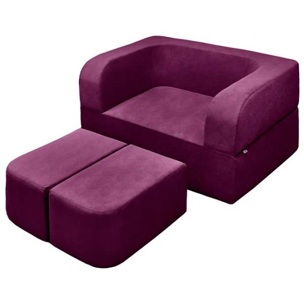 Canapea Edka Vega (01237394) Stofă / Dark Purple photo 5