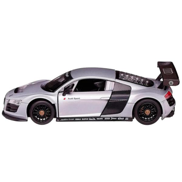 Mașină Rastar Audi R8 60582  / / Red Argintiu  photo 3