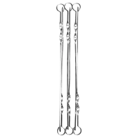 Ace pentru frigărui Maestro MR-1007 6 ace / 45 cm / Oțel inoxidabil