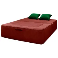 Диван Edka Vega (01237394) Ткань / Бордо