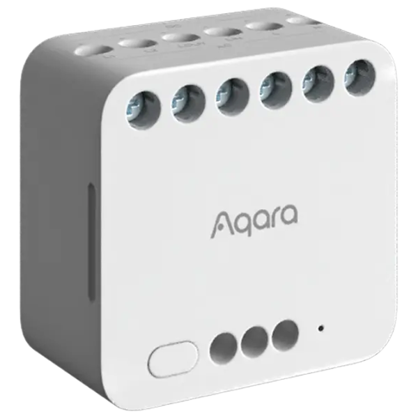 Releu Smart Aqara Dual Relay Module T2 White photo 2