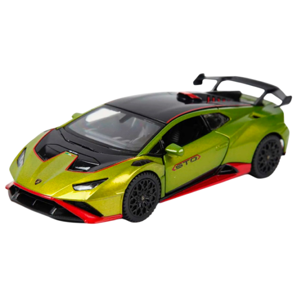 Mașină Rastar Lamborghini Huracan STO 64300  / / Red Green photo 1 Mașină Rastar Lamborghini Huracan STO 64300  / / Red Green photo 1