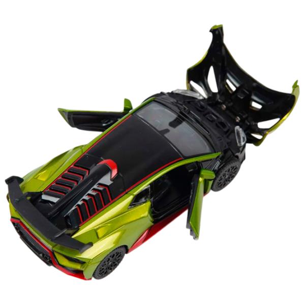 Mașină Rastar Lamborghini Huracan STO 64300  / / Red Green photo 2 Mașină Rastar Lamborghini Huracan STO 64300  / / Red Green photo 2